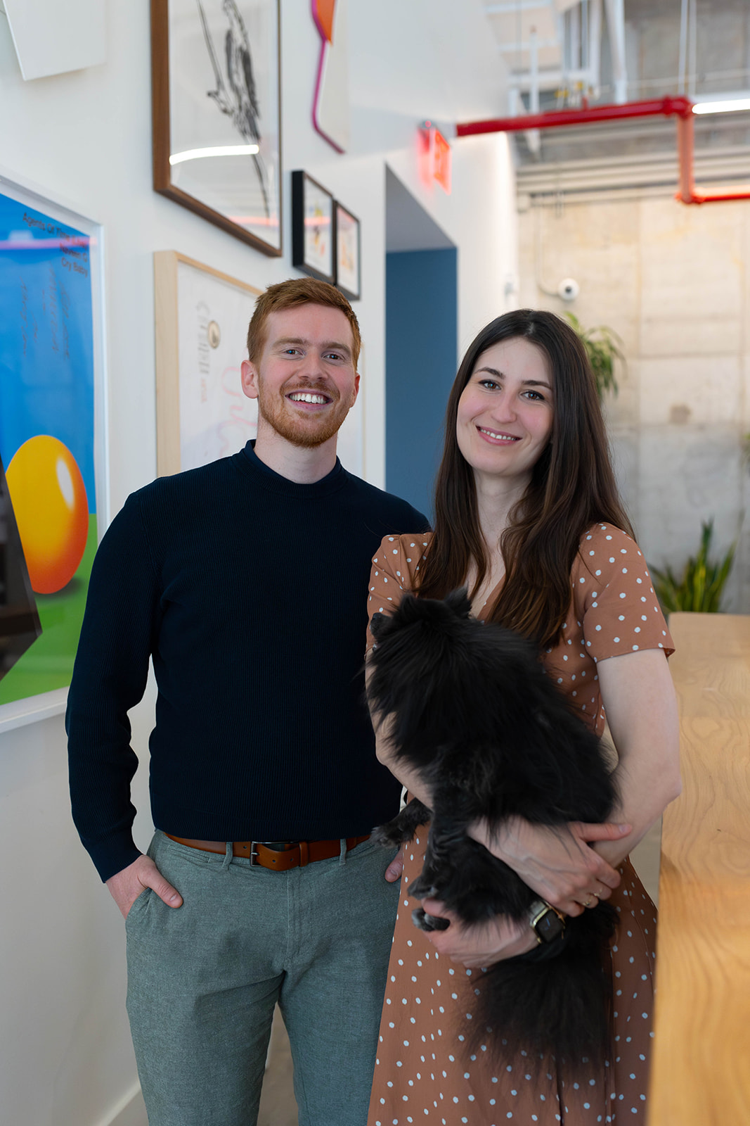 Florian and Fran Thompson, founders of Hazil Studios